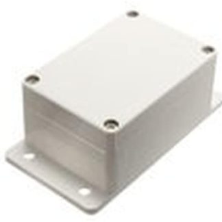 3 x White Plastic Electronic Case Waterproof 100mm x 68mm x 50mm