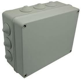 Industrial Air Box n/t 305 x 244 x 126 mm with 12 Chokes IP55 Grey 2721-02 Electro-plast 5902431691008