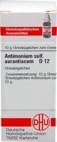Antimonium SULF. Aurant D 12 Globules 10 g