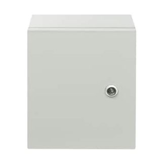Distribution Box Outdoor Control Cabinet Industrial Housing Waterproof IP50-55 Lockable Electric Box Empty Housing (25 x 30 x 15 cm)
