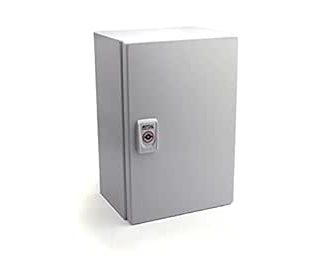 AX Control Cabinet Sheet Steel Light Grey (RAL 7035) 380 x 600 x 350 mm