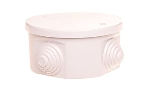 Fast-Box Surface-Mounted Box Hermetic Single 80 x 40 mm IP44 White 0241-00 Elektro-plast Eletter Disc 5907569150045