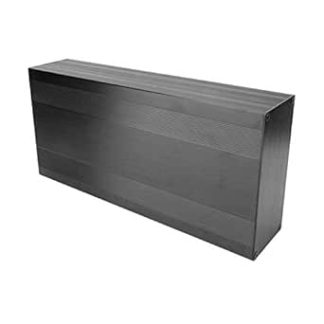 Fafeicy Aluminum Cool Box, Split Case Electronic Box, 1.25-1.5mm Baffle Thickness, for GPS Analyzer Housing, HIFI Amplifier, Aluminium Housing, DIY (68 x 145 x 300 mm)