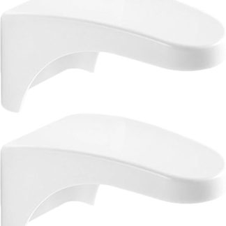 Magnetischer Seifenhalter, 2er-Set, Wandmontage, Aufbewahrungsregal mit Ablauf-Design für Seifen- und Schwammorganisation in Bad und Küche
