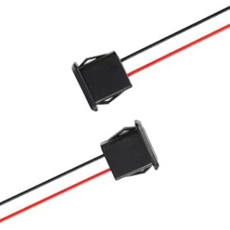 5 USB A Sockets 2-Wire Internal Type-A for Panel Mount 3A Quick Charge Type A with Snap-in Slot Lock