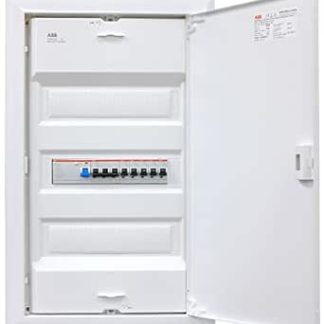 ABB (STRIEBEL&JOHN) Distributor Flush-Mounted 3-Row UK636N3 Ready for Connection Wired with Terminal Block Assembly ABB 1x FI 4-Pin + 1x 3-Pin + 5x 1-Pin LS B16A