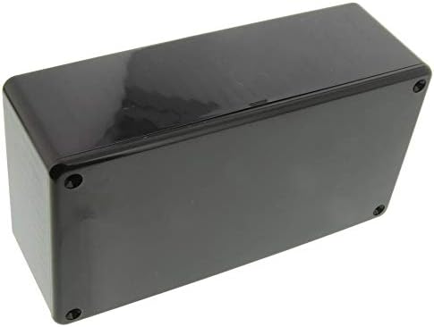 Multipurpose FRABS Enclosure Black IP54 Plastic Case 19 1 Pack - 1591DBK