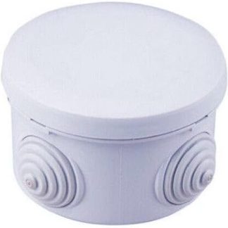 IP44 Waterproof Junction Box Size 65 x 30 mm Protects and Connects Cables, Grey