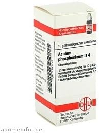 ACIDUM PHOSPHORICUM D 4 Globules 10 g