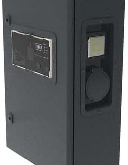 Legrand Charging Station 4.6 kW-20 A, Mode 2u.3, SSDO + Type 2, 1-ph.IP55/IK10 f.1EV, DC Detection