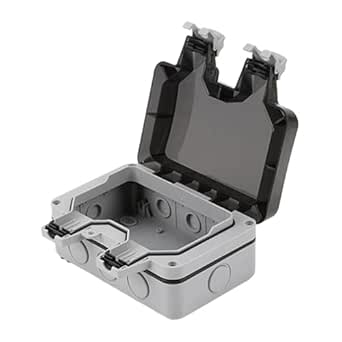 Waterproof Electric Box, Cable Protection for Outdoor Use, Waterproof Connection Box, Dustproof Connection Box for Outdoor Use, Outdoor Plug Box, Versatile Outdoor Cable Box for