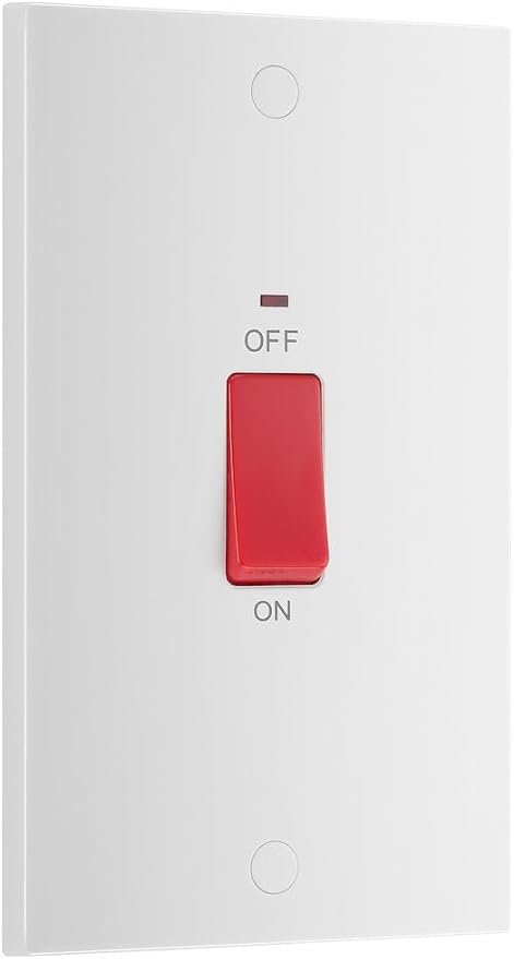BG 45A Double Pole Neon Electric Switch