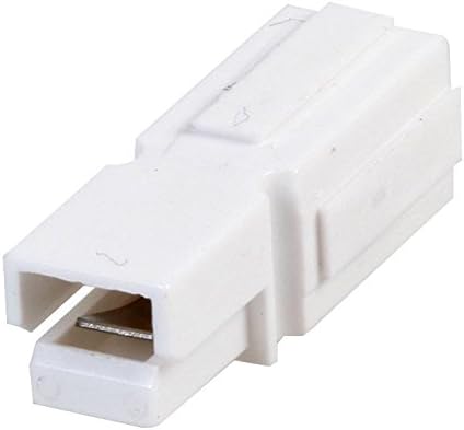 Single Housing 15A to 45A White Component Pin/Female Connector Housing Connectors 1 Piece - BMC1S-White