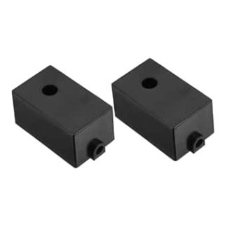 TOBBOMEY Pack of 2 Small Waterproof Plastic Junction Boxes Electronics Project Boxes Durable Electrical Connection Housing for Indoor Outdoor Use Robust Cable Box