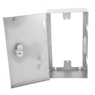 Gadpiparty Stainless Steel Socket Box for Outdoor Use with Lock Lockable Protection for Socket
