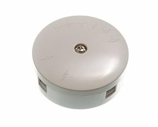 One Stop DIY 5 x Electrical Junction Box 5 Amp 4 - Terminal 60mm Diameter
