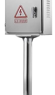 Stainless Steel Control Cabinet, Weatherproof Junction Box, Floor Standing Control Cabinet, Electrical Project Box with Mounting Plate, Meter Box Distribution Cabinet
