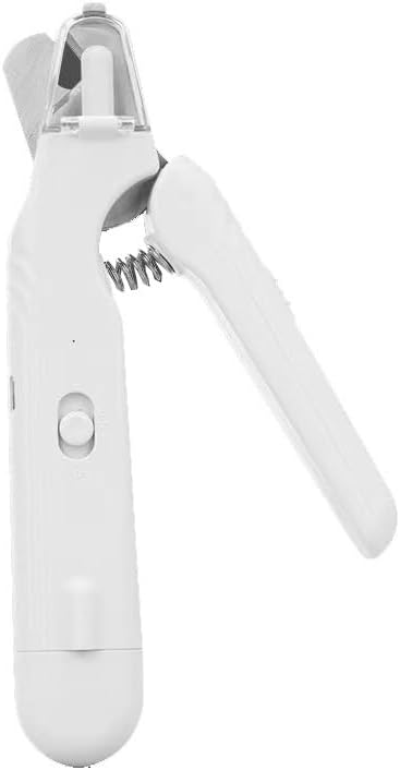 SWZEC Dr. Pfoten Light Scissors Pro - The 2-in-1 LED Claw Scissors for Safe Paw Care Without Anxiety (White)