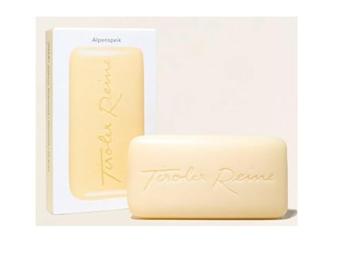 Soap, Tyrolean Pure Alpenspeik, with the scent of the Alps, with shea butter, 100 g piece, EUR 89.00/kg