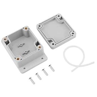 Junction Box, Electrical Housing, Cable Junction Box, Waterproof IP65 ABS Enclosure Case for Electrical Project Box (89 x 59 x 35 mm)