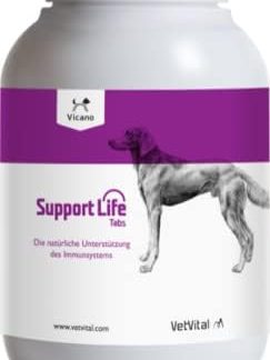 VetVital Vicano Support Life | 100 Tablets | Supplementary Food for Dogs | Taiga Root