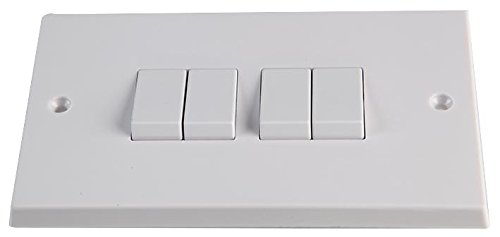 10AX 4G 2W SW EACH | Switches/Sockets, Switch Areas, Electric, 1 x Quantity - VX1054