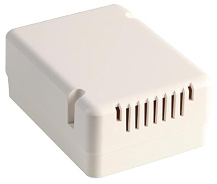 (EVATRON) 1 x White Sensor Suitcase 94 x 68 x 38 mm Plastic Casing 19 Inch Cabinet Shelves - PP106W