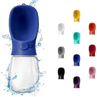 WePet Portable Dog Water Bottle, 550ml, Leakproof Dog Water Bowl - Convenient for Walking, Hiking & Travel - Made of Food Grade Plastic
