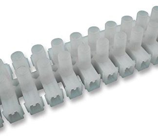 Terminal Block 10A 12 Way Terminal Blocks Barrier Plate Mounting 1 x Quantity - 500SKMDS12