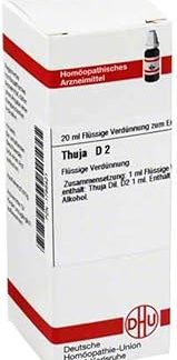Thuja D 2 Dilution 20 ml