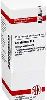 DHU Abrotanum D1 Dilution, 20 ml Solution