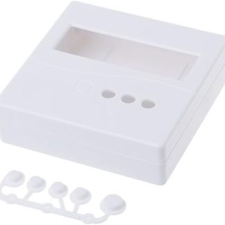 SHESSTILL 86 Plastic Project Box Enclosure Case for DIY LCD1602 Measuring Device with Button