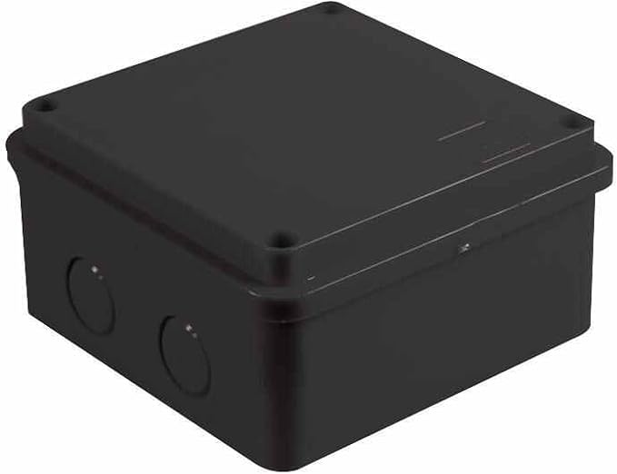 RARAION - IP56 schwarzes ABS-Gehäuse - 100x100x40mm