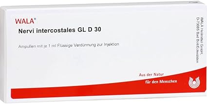 Nervi Intercostales GL D 30 Ampoules 10 x 1 ml
