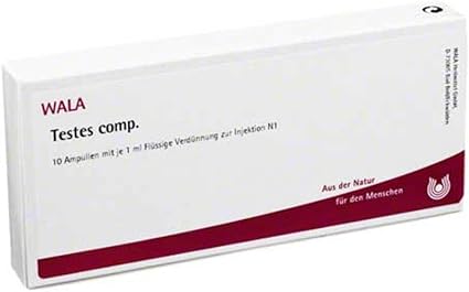 Testes comp. ampoules 10 x 1 ml