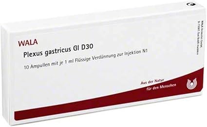 Plexigus Gastricus GL D 30 Ampoules 10 x 1 ml