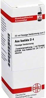 ASA FOETIDA D 4 Dilution 20 ml