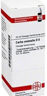 Carbo Animalis D 6, 20 ml