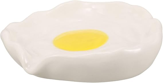 minkissy Ceramic Soap Dish for Bathroom Drip Soap Dish for Soap Bars Soap Dish for Kitchen Small Soap Dish for Bathroom and Kitchen