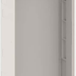 Measuring Cabinet A27B Made of Steel and Plastic, Powder Coated, Without Door, IP00, White, 21.5 x 55 x 110 cm