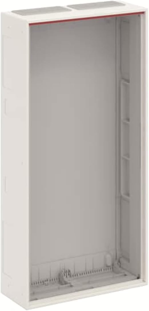 Measuring Cabinet A27B Made of Steel and Plastic, Powder Coated, Without Door, IP00, White, 21.5 x 55 x 110 cm