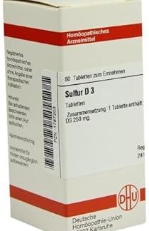 Sulfur D 3 Tablets Pack of 80