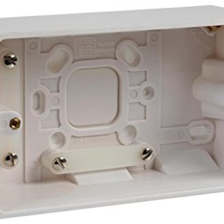 Surface Box 878 2-Gang 50 mm Electric Recessed Boxes