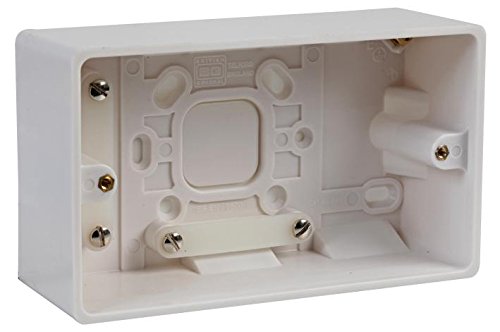Surface Box 878 2-Gang 50 mm Electric Recessed Boxes