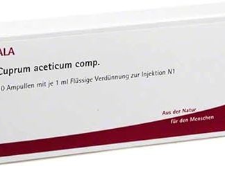 CUPRUM ACETICUM COMP. Ampoules 10 x 1 ml