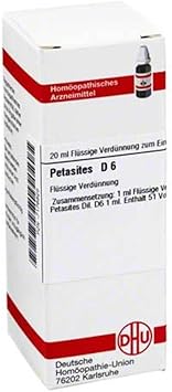 Petasites D 6 Dilution 20 ml