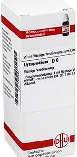 DHU Lycopodium D6 Dilution, 20 ml Solution