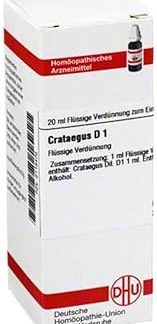 CRATAEGUS D 1 Dilution 20 ml