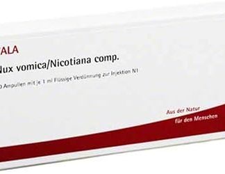 NUX VOMICA/NICOTIANA COMP. Ampoules 10 x 1 ml
