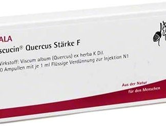 ISCUCIN quercus Strength F Ampoules 10 x 1 ml